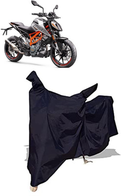 Amexride Two Wheeler Cover for KTM(125 Duke, Black)