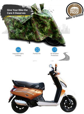 Furious3D Waterproof Two Wheeler Cover for Mahindra(Gusto 125, Multicolor)