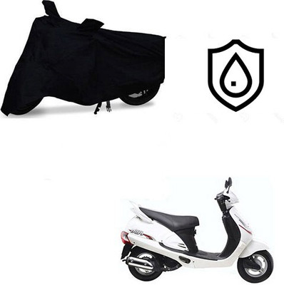 MMSSTAR Waterproof Two Wheeler Cover for Mahindra(Rodeo, Black)