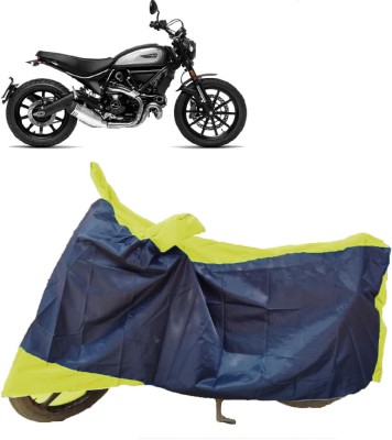 Autoprime Two Wheeler Cover for Ducati(Scrambler Icon, Multicolor)