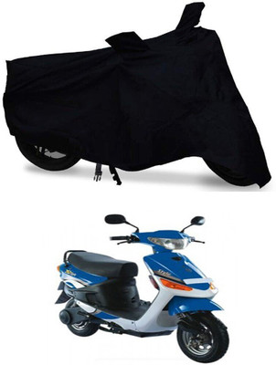 DeepShakshi AUTOMOTIVE Two Wheeler Cover for Universal For Bike(Yo Style, Black)