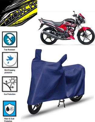 FRONCH Waterproof Two Wheeler Cover for Yamaha(SS 125, Blue)