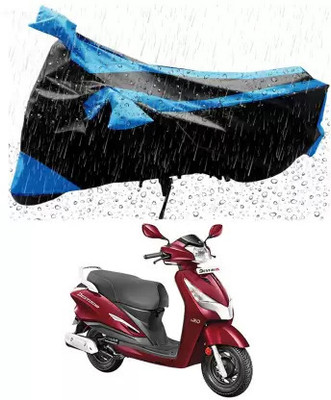 RRZ Waterproof Two Wheeler Cover for Hero(Destini 125, Black)