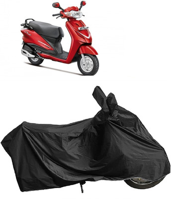 DIGGU Two Wheeler Cover for Hero(Duet LX 110CC, Black)
