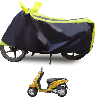 Euro Care Waterproof Two Wheeler Cover for Honda(Activa i, Yellow)