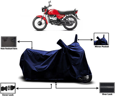 Amexride Two Wheeler Cover for Hero(HF Dawn, Blue)
