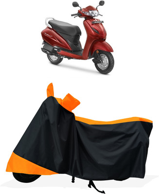 Tricway Two Wheeler Cover for Honda(Activa 4G, Orange)