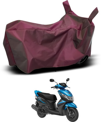 CODOKI Waterproof Two Wheeler Cover for Yamaha(Ray Z, Maroon)