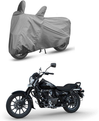 MMSSTAR Waterproof Two Wheeler Cover for Bajaj(Avenger 160 Street, Grey)