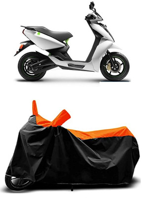 VESMEI Two Wheeler Cover for Ather(450 X, Orange)