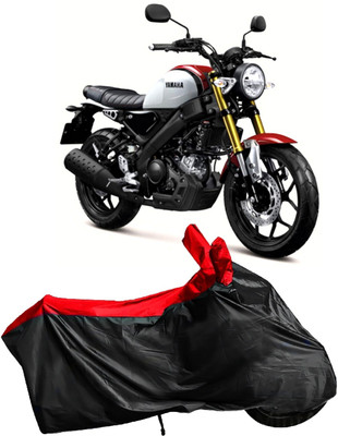 Autofly Waterproof Two Wheeler Cover for Yamaha(XSR300, Red, Black)