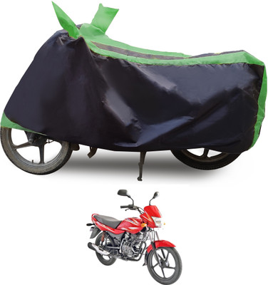 Euro Care Waterproof Two Wheeler Cover for Bajaj(Platina 100 DTS-i, Green)