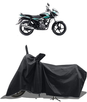 KANISHA ENTERPRISES Waterproof Two Wheeler Cover for Bajaj(Discover 100 DTS-i, Black)
