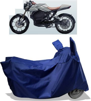 Amexride Two Wheeler Cover for Revolt(RV Cafe Racer, Blue)