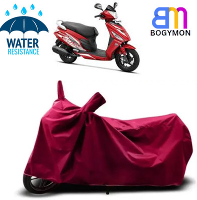 BOGYMON Two Wheeler Cover for Hero(Maestro, Maroon)