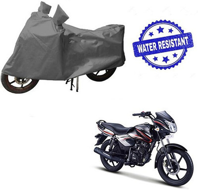 DeepShakshi AUTOMOTIVE Waterproof Two Wheeler Cover for TVS(Phoenix 125, Grey)