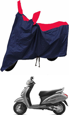 MMSSTAR Waterproof Two Wheeler Cover for Honda(Activa, Red, Blue)