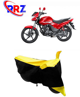 RRZ Waterproof Two Wheeler Cover for Hero(Achiever, Black, Yellow)
