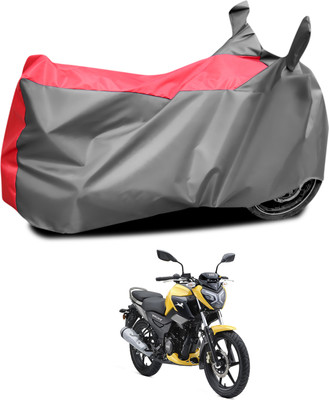 CODOKI Waterproof Two Wheeler Cover for TVS(Raider, Grey, Red)