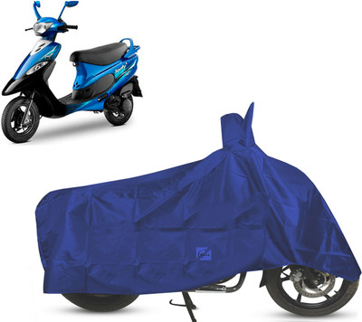 EGAL Two Wheeler Cover for TVS(Pep Plus BS6, Blue)