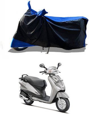 DeepShakshi AUTOMOTIVE Waterproof Two Wheeler Cover for Hero(Duet VX 110CC, Blue)