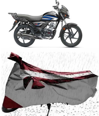 MISSION COLLECTION Waterproof Two Wheeler Cover for Honda(CD, Silver)