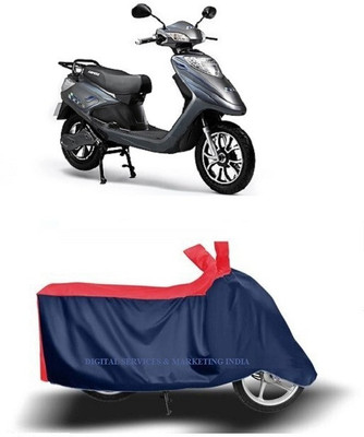 DeepShakshi AUTOMOTIVE Waterproof Two Wheeler Cover for Ampere(V 48, Blue)