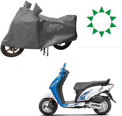 DeepShakshi AUTOMOTIVE Waterproof Two Wheeler Cover for Honda(Activa i, Grey)