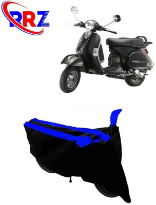 RRZ Waterproof Two Wheeler Cover for LML(Star Euro 150, Black, Blue)