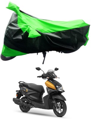 Ascension Two Wheeler Cover for Yamaha(RayZR 125, Black, Green)