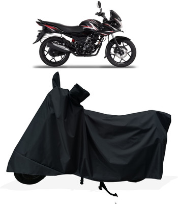 Tricway Two Wheeler Cover for Bajaj(Discover 150 f, Black)