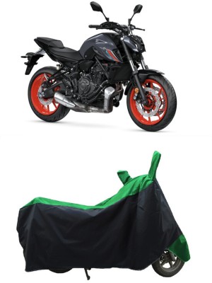 Coxtor Waterproof Two Wheeler Cover for Yamaha(MT 07, Green)