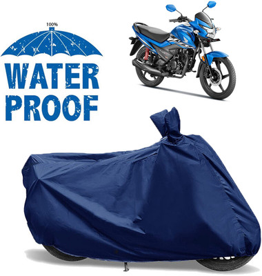 OliverX Waterproof Two Wheeler Cover for Honda(Livo BS6, Blue)