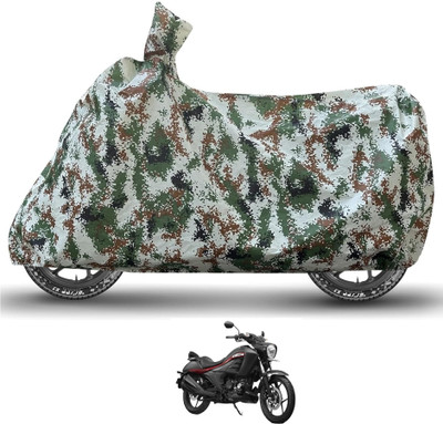Caronix Waterproof Two Wheeler Cover for Suzuki(Intruder 250, Green)