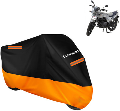Horseyaart Waterproof Two Wheeler Cover for LML(Freedom DX, Orange)