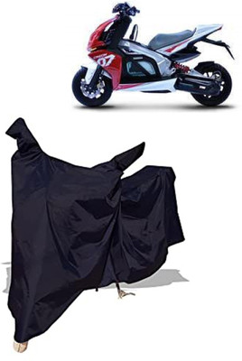 Amexride Two Wheeler Cover for TVS(Creon BS6, Black)