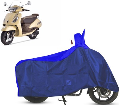 EGAL Waterproof Two Wheeler Cover for TVS(BS6, Blue)