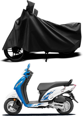 KEDIT Two Wheeler Cover for Honda(Activa i, Black)
