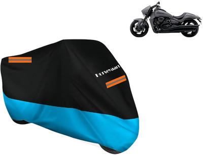 Horseyaart Waterproof Two Wheeler Cover for Suzuki(Intruder, Blue)