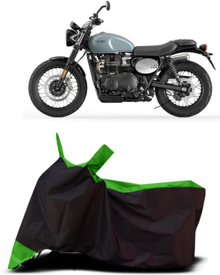 VESMEI Two Wheeler Cover for Triumph(Street Scrambler BS6, Green)