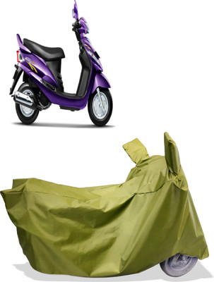 Amexride Two Wheeler Cover for Mahindra(Rodeo RZ, Maroon)
