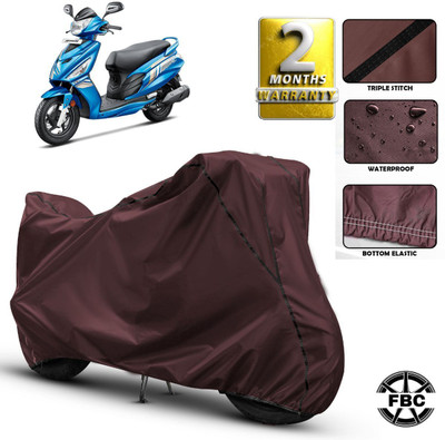 AutoGalaxy Waterproof Two Wheeler Cover for Hero(Maestro, Maroon)