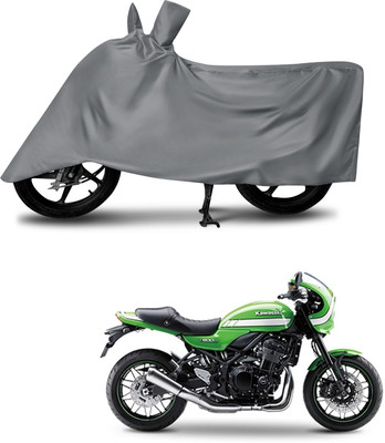 DeepShakshi AUTOMOTIVE Waterproof Two Wheeler Cover for Kawasaki(Z900 RS Cafe Racer, Grey)