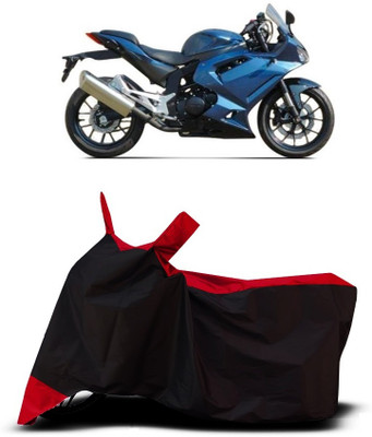 VESMEI Two Wheeler Cover for Hyosung(GTS 300, Red)