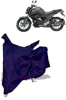 Amexride Two Wheeler Cover for Yamaha(FZ S V3 BS6, Blue)