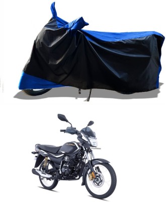 AESTRYD Two Wheeler Cover for Bajaj(Platina 110 H-Gear, Blue)