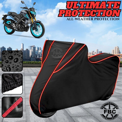 OliverX Waterproof Two Wheeler Cover for Yamaha(MT 15, Red)
