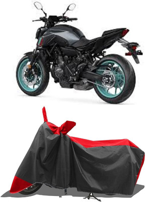 GROFATIK Two Wheeler Cover for Yamaha(MT 07, Red)