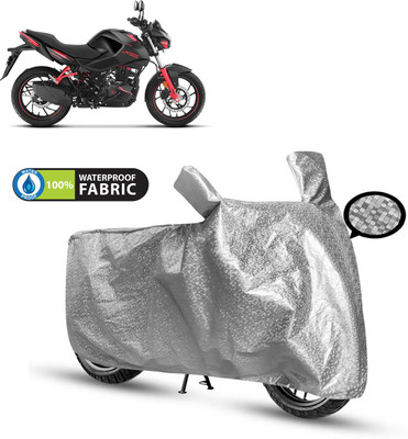 CODOKI Waterproof Two Wheeler Cover for Hero(CBZ Extreme, Silver)