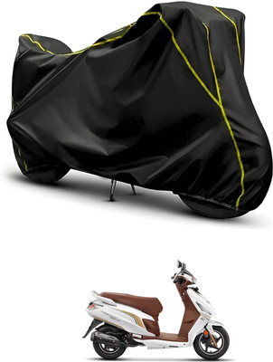 CODOKI Waterproof Two Wheeler Cover for Hero(Maestro Electric, Black, Black)